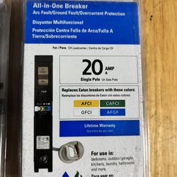 Eaton CH 20Amps All-in-one AF/GF Breaker 