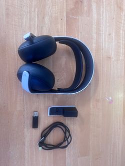 Sony PlayStation Pulse Elite Wireless Headset — Complete w/ Cradle + Dongle