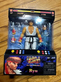 Ultra Street Fighter II The Final Challengers Ryu Jada Toys new