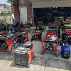 GENERATORS!!  GENERATORS!!  GENERATORS!!