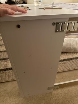 White Computer Desk