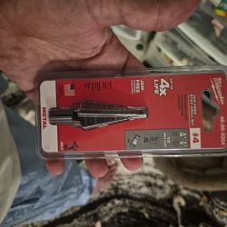 Brand NEW Mikwaukee Metal Jam Free Step Drill Bit #4