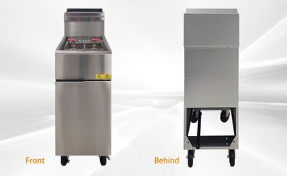 40 lbs NSF Natural Gas Deep Fryer DCF3-NG