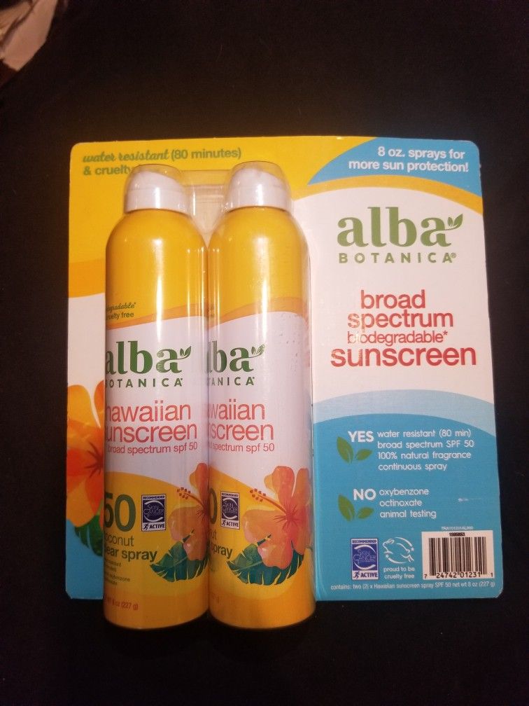 New! Alba Botanica Hawaiian Sunscreen (READ FIRST)