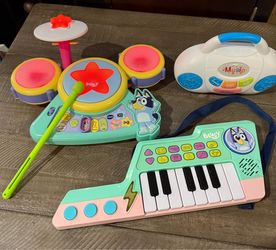 Bluey Kids Musical Toy Bundle Set