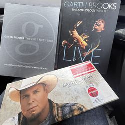 Lot Of 3 Garth Brooks Anthology Part 1 (Limited First Edition) The First Five Years, Part III LIVE, & The Ultimate Collection 10-disc Set 20 CDs Total