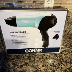 New Conair Hair Dryer 