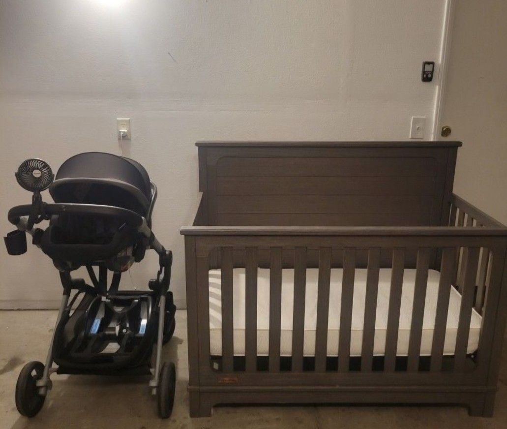 Baby Bed/crib & Baby Car Seat & Stroller