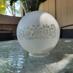 Vintage Glass Globe 5¾" diameter