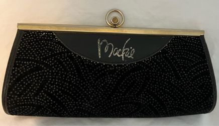 1950’s Mackie Black Clutch Purse (Cash only)