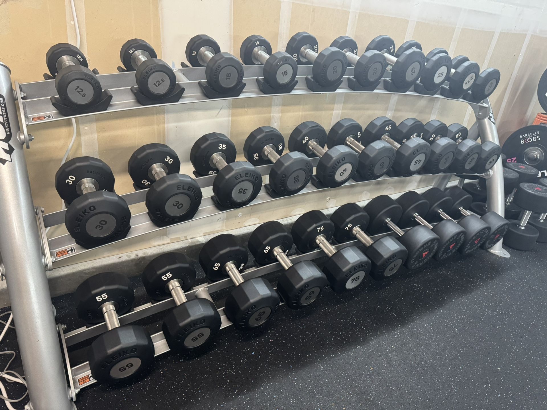 Eleiko Evo Rotating Dumbbells