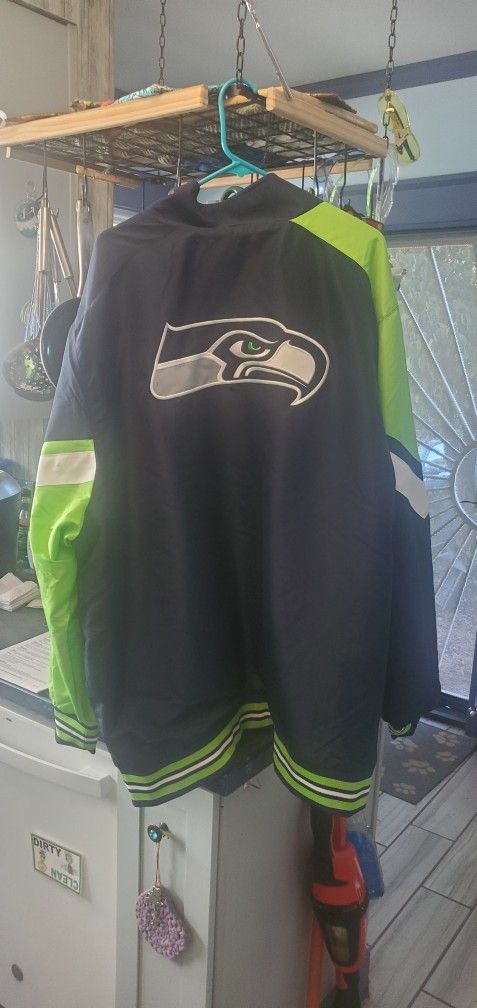 Jacket, Mens Reversible Seahawks