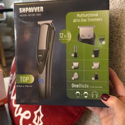 SHPAVVER Cortadora de barba para hombres: cortapelos profesional de peluquería - Kit de aseo inalámbrico 16 en 1 - Maquinilla de afeitar eléctrica imp