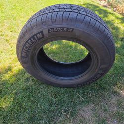 New - Michelin Single 265 70 18 ONE Tire 265 70R18
