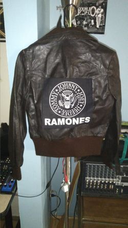 Leather Ramones Jacket