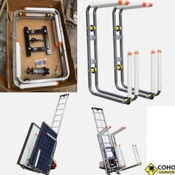 TranzSporter Platform Hoist Solar Panel/Plywood sheets Saddle Carriage