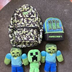 Minecraft Backpack All For $25