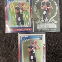 Michael Penix Jr Optic Rookie Lot 