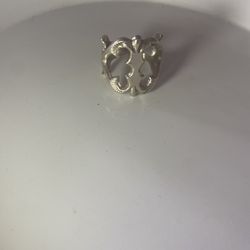 Authentic Sterling Silver NLS Signed Mens Ring