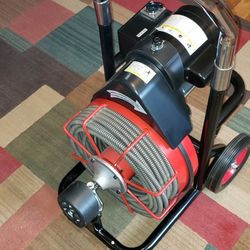 VEVOR 110-Volt 1/2-in dia x 100-ft L Steel core Corded Machine Augers

