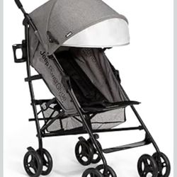 New! Jeep PowerGlyde Plus Stroller by Delta Children Lightweight Travel Stroller with Smoothest Ride, Aluminum Frame, 4-Position Recline, Extra Large 