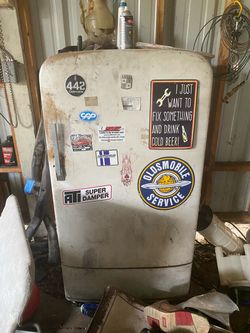 Vintage fridge