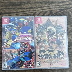 20XX 30XX Nintendo Switch Sakuna Rice Ruin Side Scroll Action 2 Game Megaman 0 1