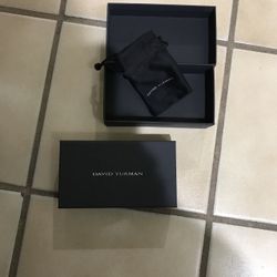 David Yurman Boxes Ring or Chain Pouch $15.00 Set