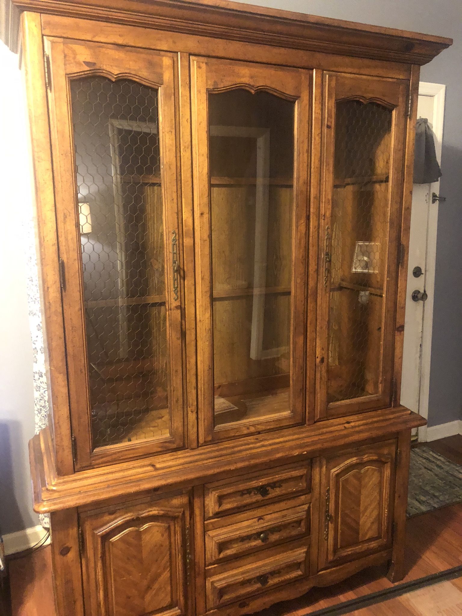 Wood China Cabinet