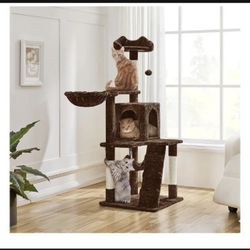 Yaheetech Cat Tree Cat Tower 54 inch