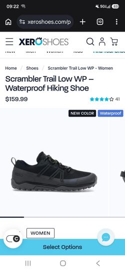 Xero waterproof hiking shoes size 7