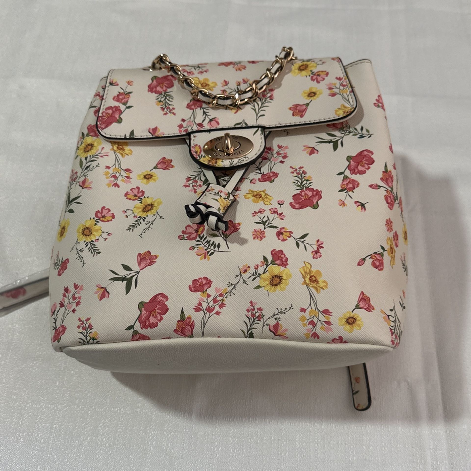 Guess Stars Hollow Floral Backpack