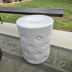 Ceramic Stool Or Plant Stand