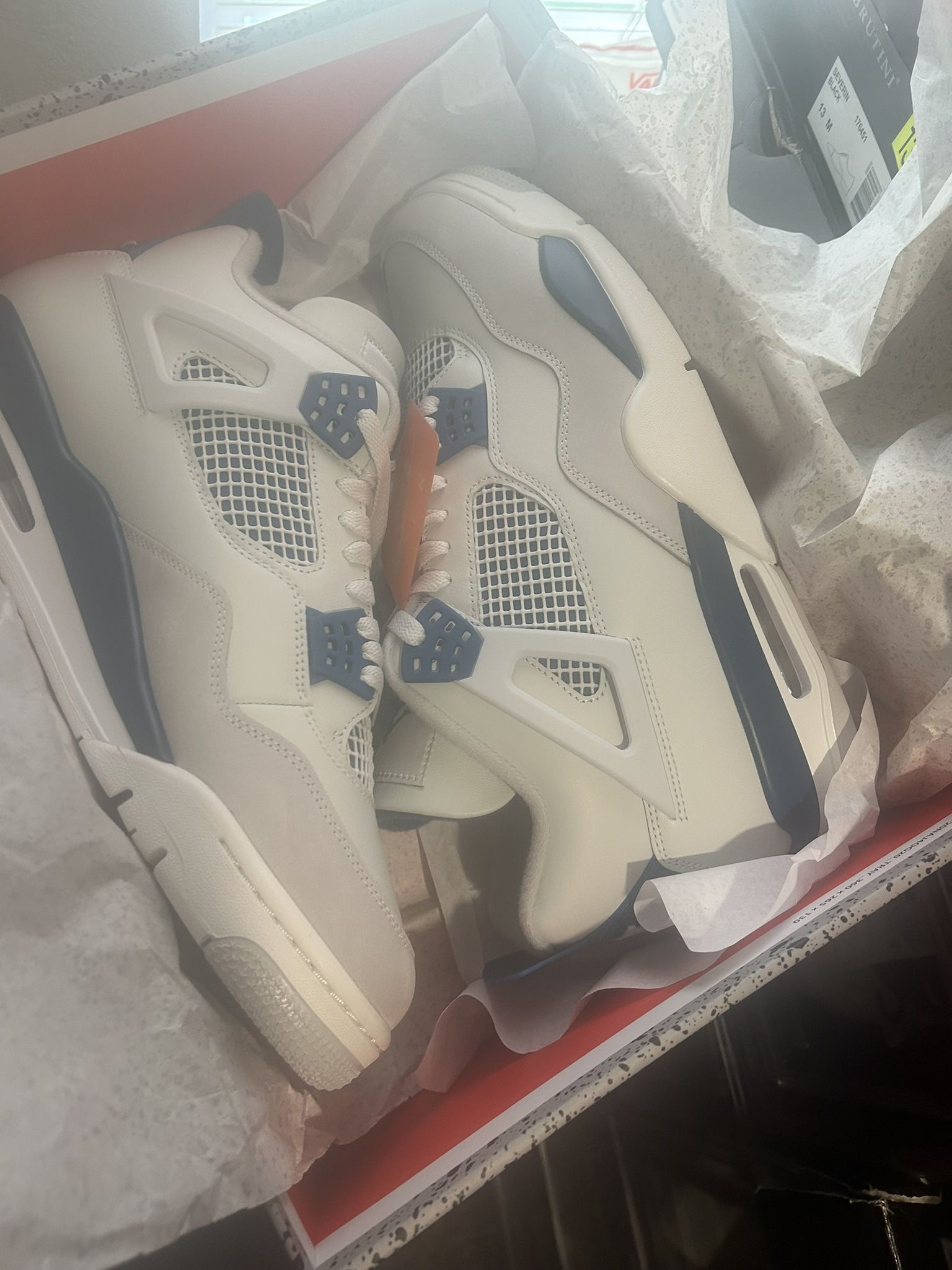 Military Blue Jordan 4s DS size 13