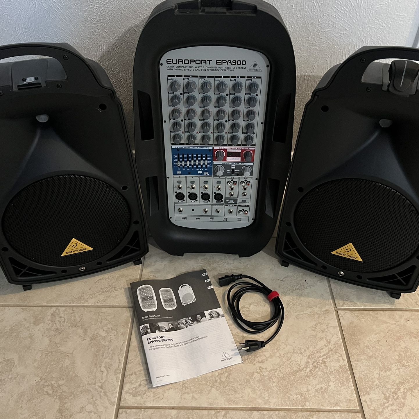 Behringer Europort EPA900 for Sale in Tomball, TX - OfferUp
