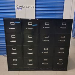Metal File Cabinet Letter Size With Key $80 Each
