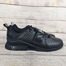 Under Armour Reign Lifter Shoes Men's Size 13 Triple Black Gym Lifting Sneakers