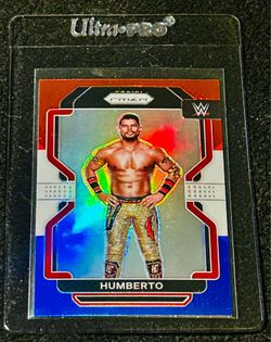 WWE Humberto Red White & Blue Holo Prizm 2022