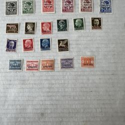 Montenegro German Occupation Overprint 3 Complete Sets Of Stamps 