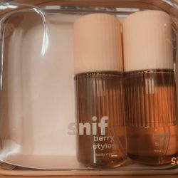 S n i f   Brand  Body Sprays - Hazel split & Berry Styles 