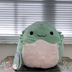 Squishmallow Green Bearded Dragon