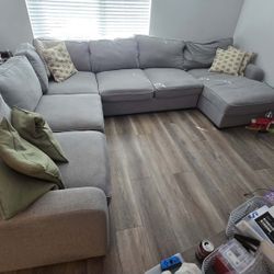 Old Cannery Sectional Couch 