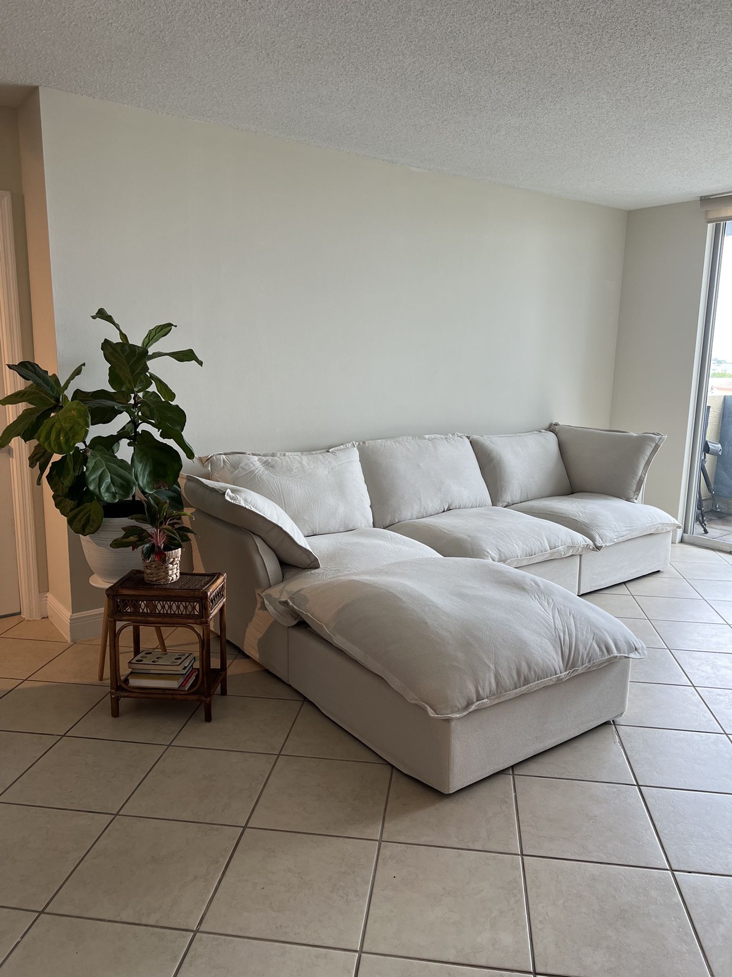 Beige Cloud Sectional (NEW SETS)