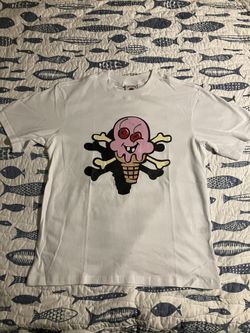 "Billionaire Boys Club Ice Cream Skull Crossbones T-Shirt"