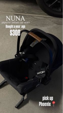 Nuna Pipa Rx black