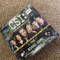 CSI Board game 