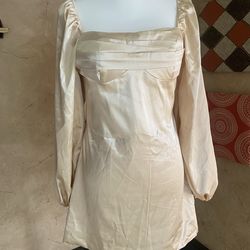 Short gold dress $40