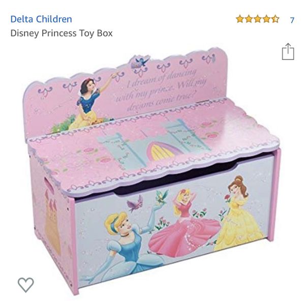 princess toy box walmart