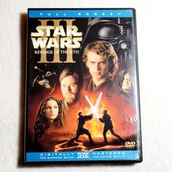 Starwars 3 - Revenge Of The Sith DVD (2005) 