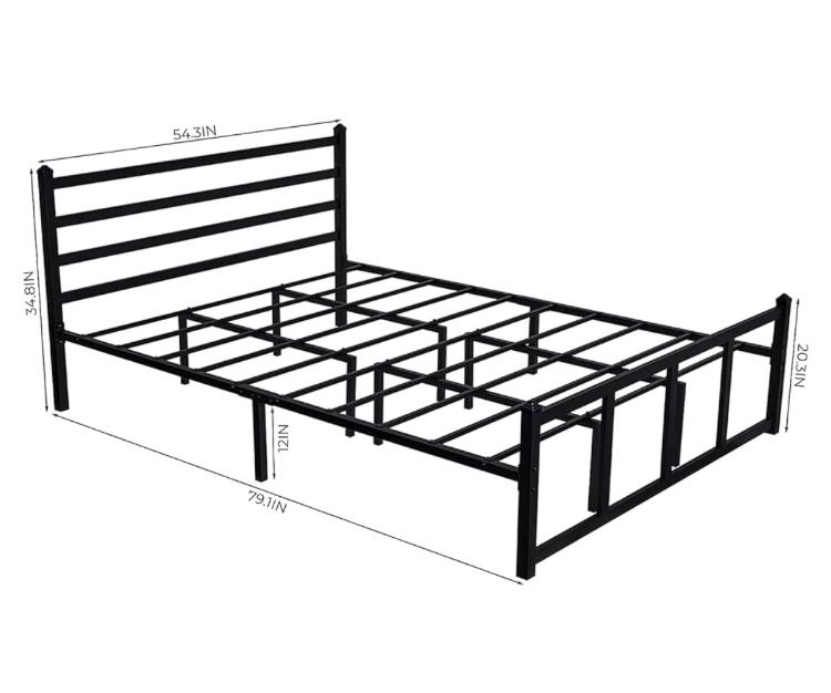 Metal bed frame 